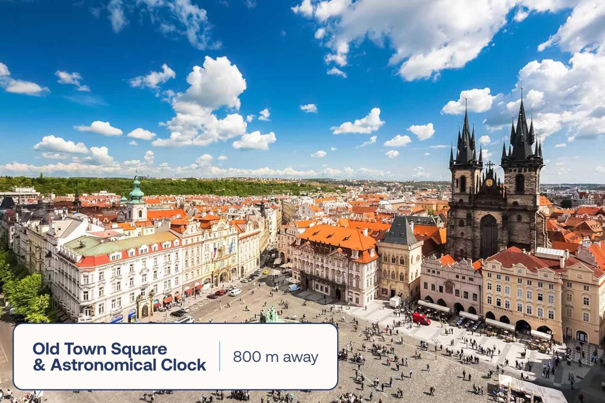 Turnkey I Republic Square Apartments Praha Bagian luar foto